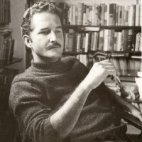 Carlos Fuentes, foto de Lola Álvarez Bravo