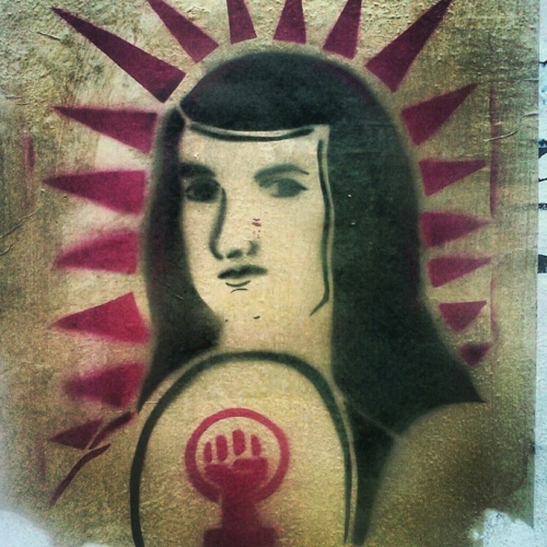 Graffiti en la ciudad de Puebla.